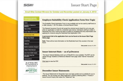 Issuer Website