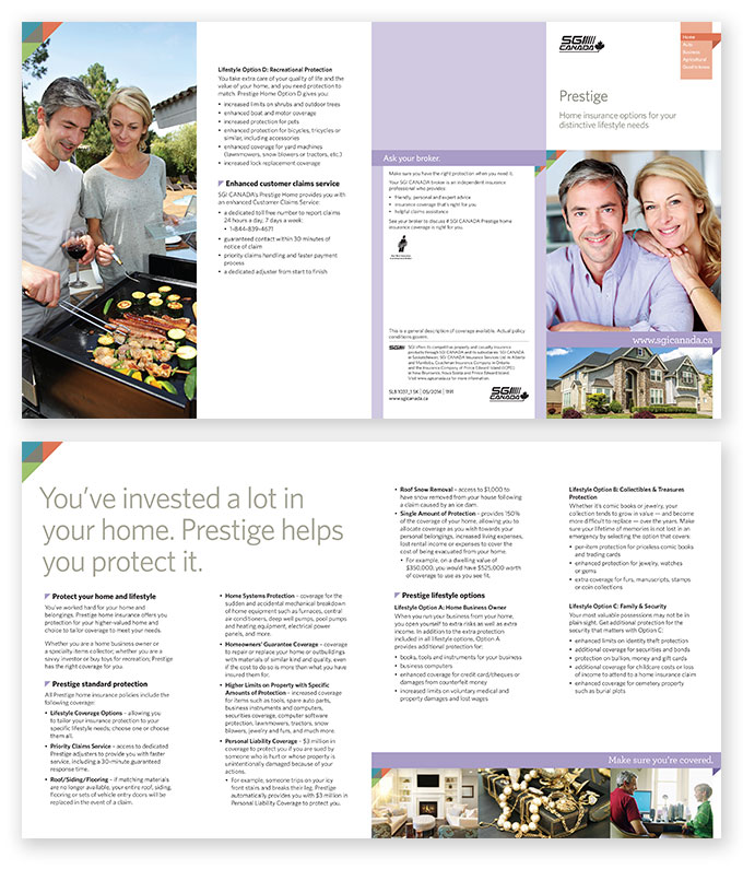 Prestige-Brochure